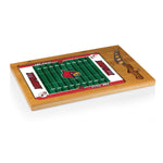 Louisville Cardinals - Icon Glass Top Cutting Board & Knife Set