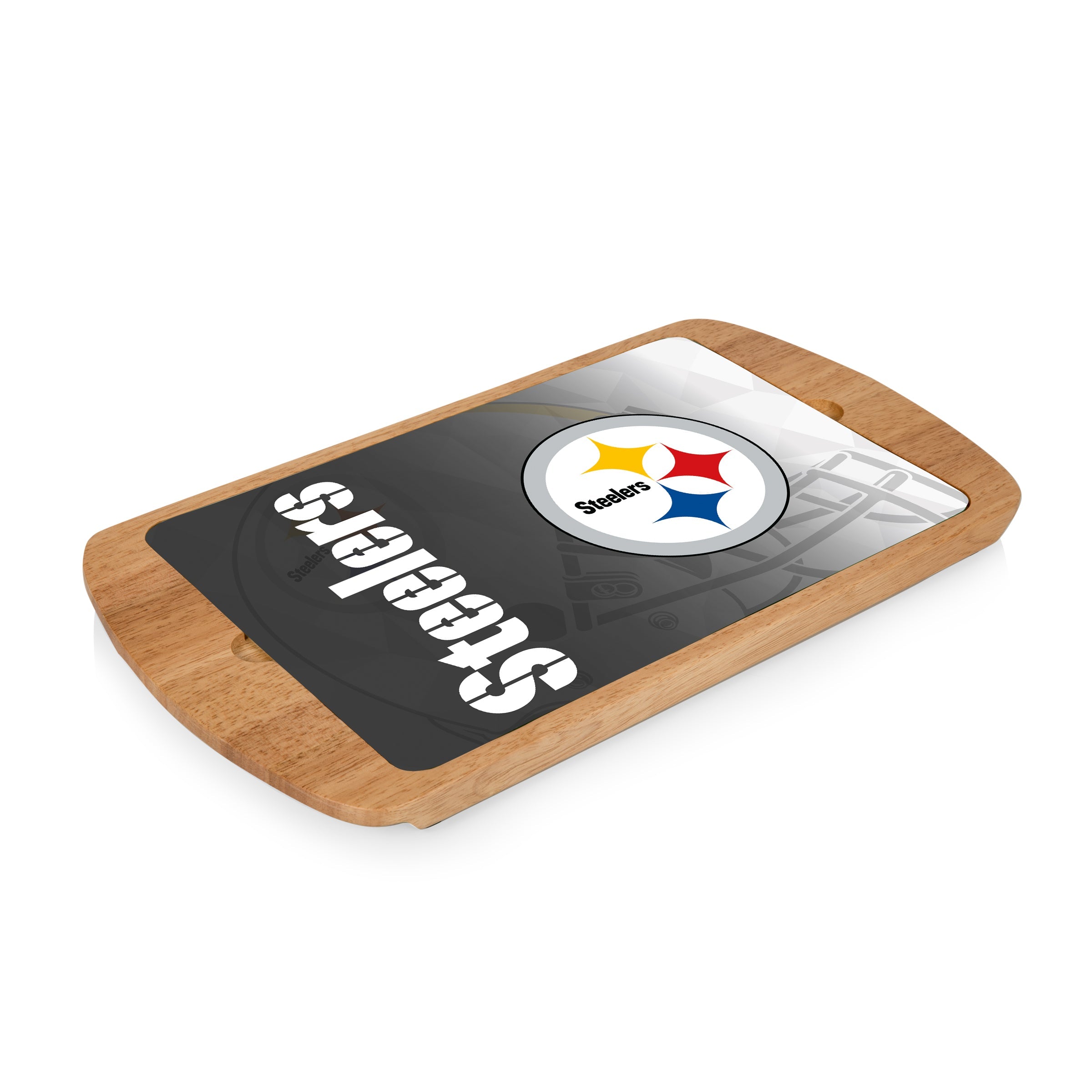 Pittsburgh Steelers - Billboard Glass Top Serving Tray