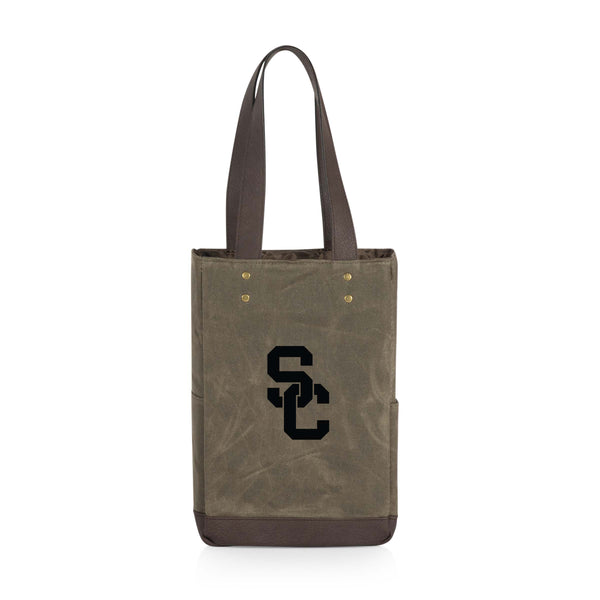 USC Trojans - 2 Bottle Insulated Wine Cooler Bag