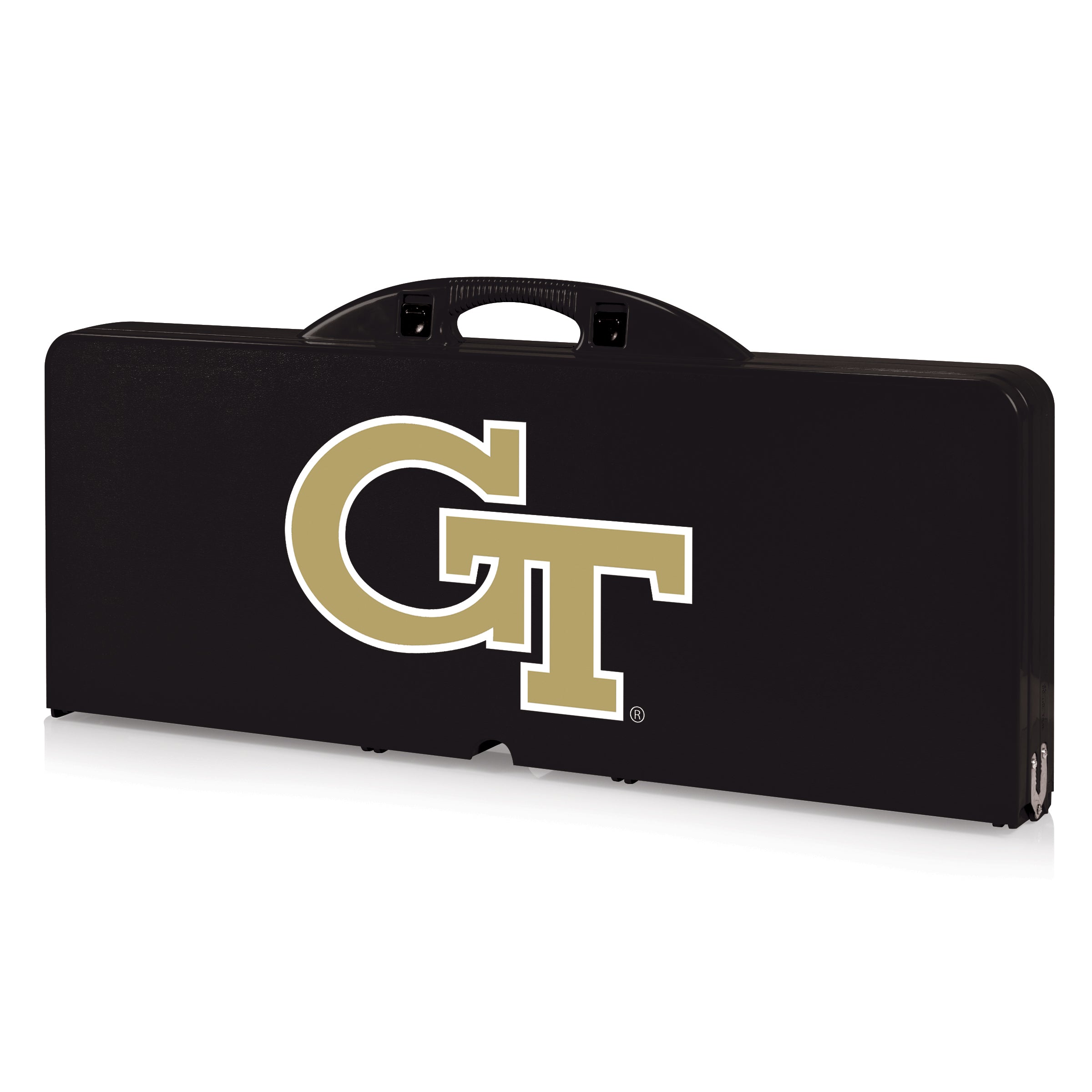 Georgia Tech Yellow Jackets - Picnic Table Portable Folding Table with Seats