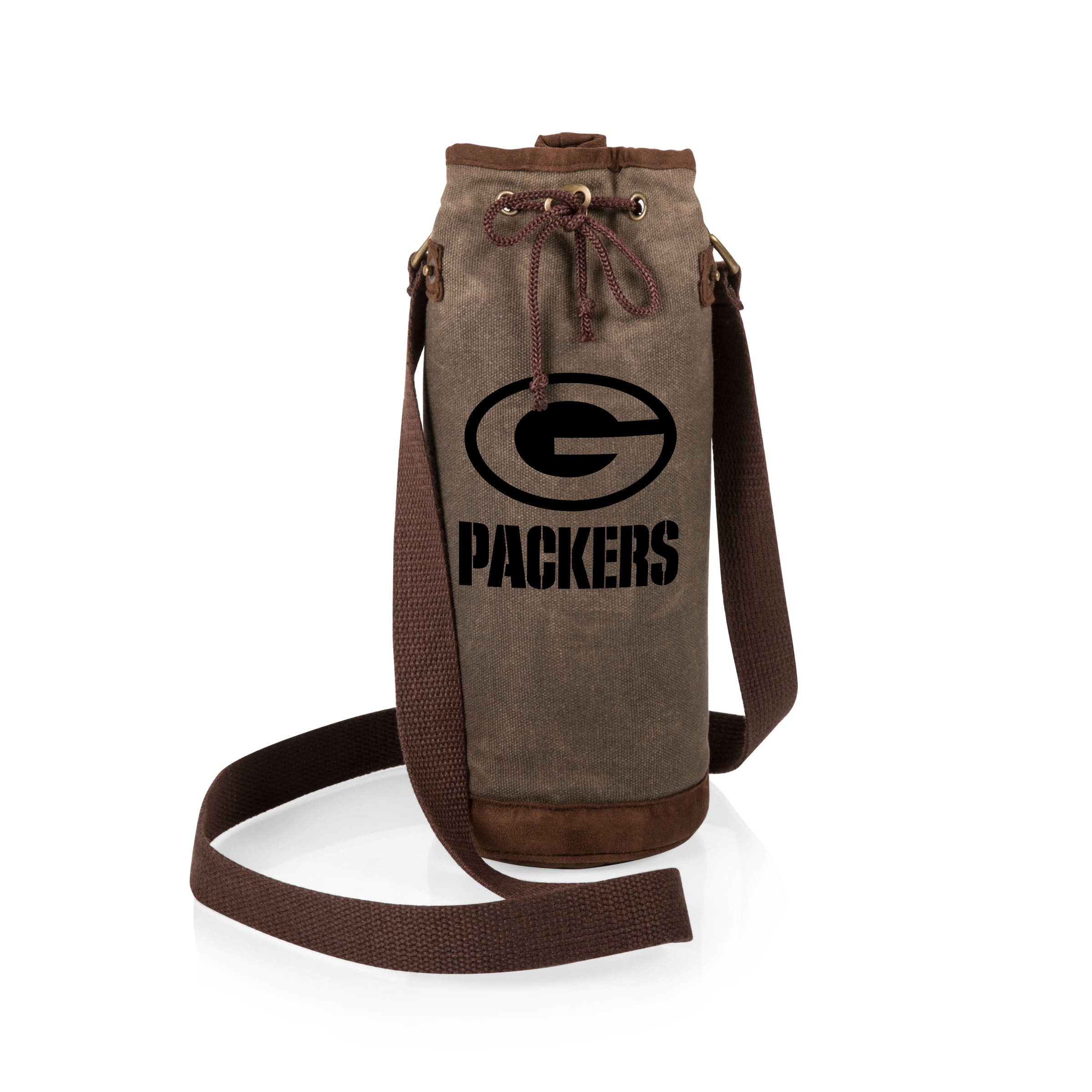 Green Bay Packers - Waxed Canvas Wine Tote