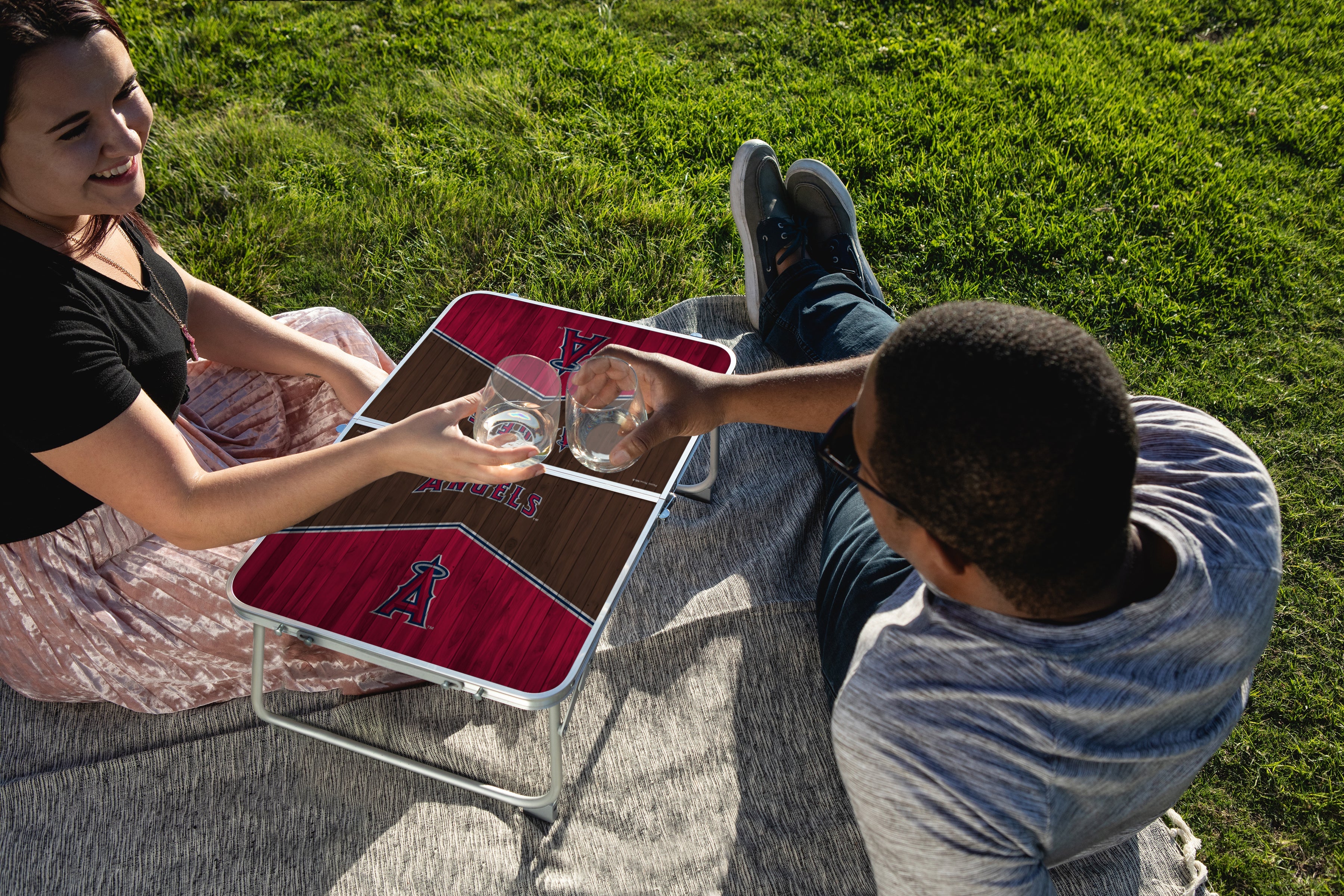 Los Angeles Angels - Concert Table Mini Portable Table