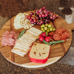 Madera Round Charcuterie Board - 22.5" x 18"