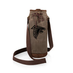 Atlanta Falcons - Waxed Canvas Wine Tote