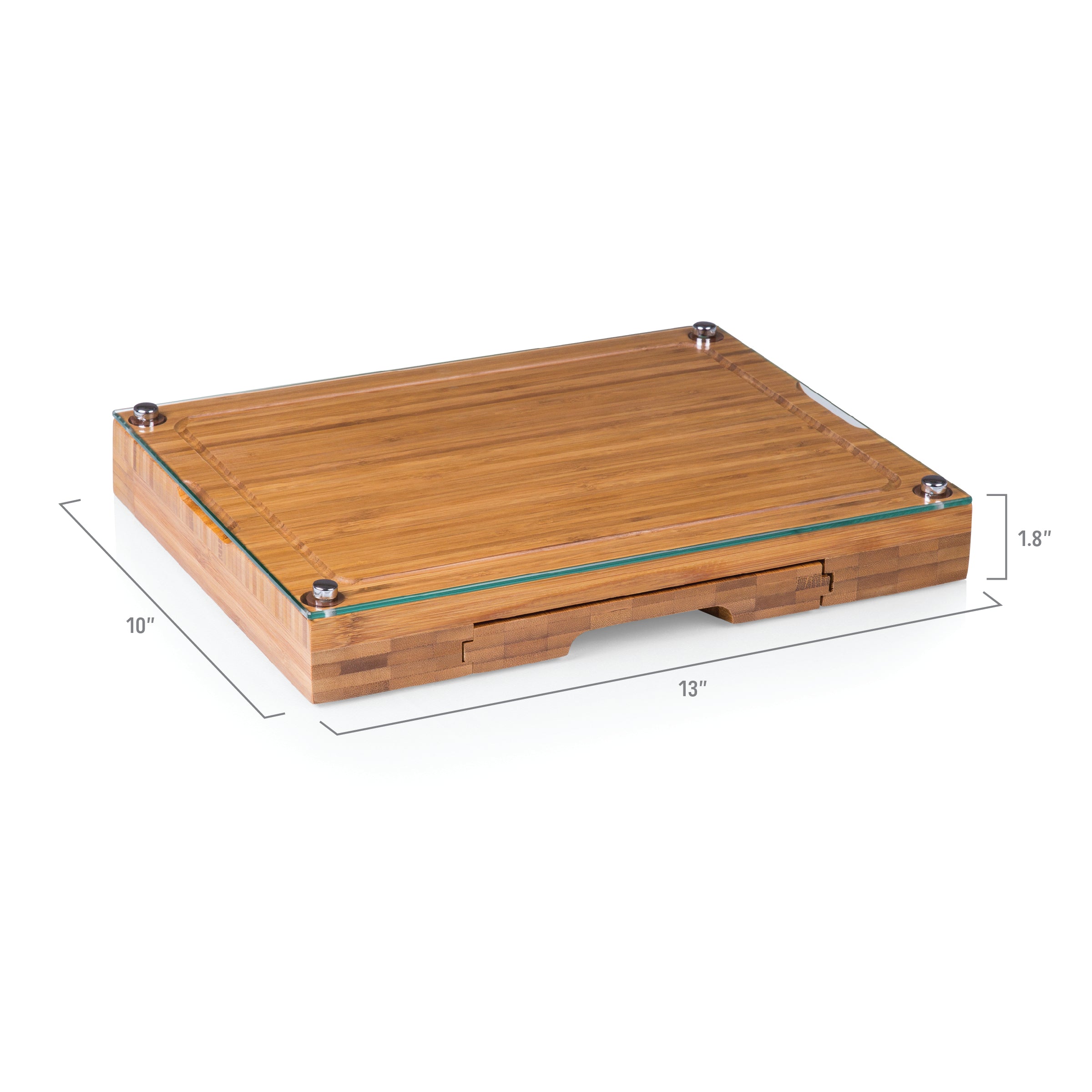 Cleveland Guardians - Concerto Glass Top Cheese Cutting Board & Tools Set