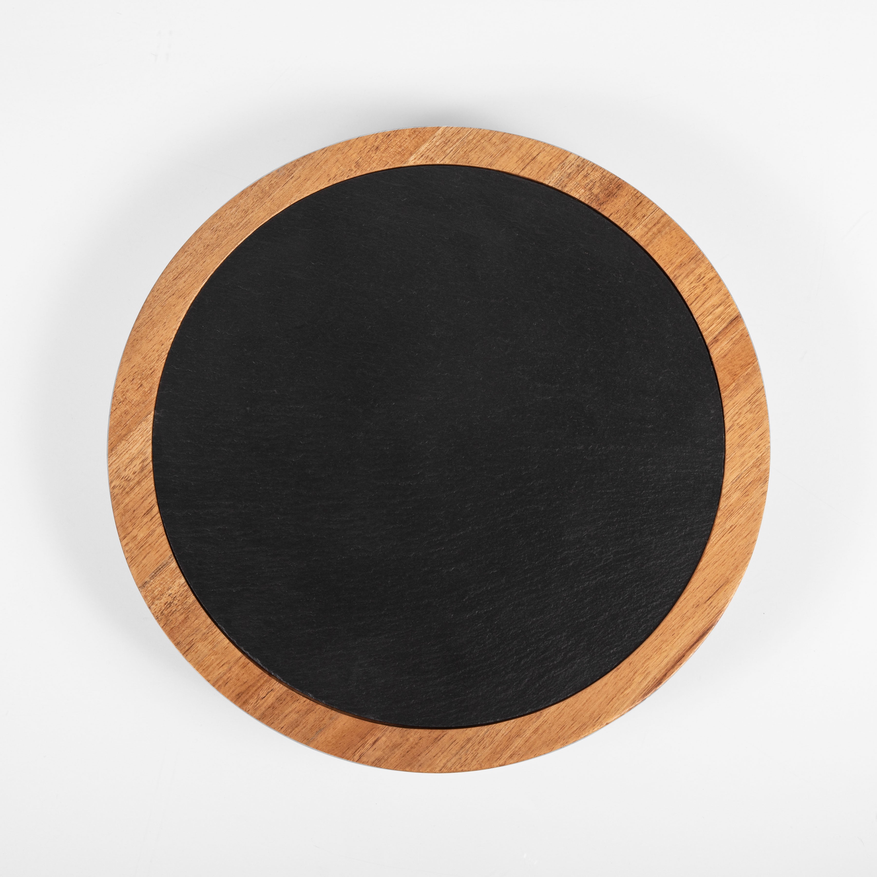 San Diego Padres - Insignia Acacia and Slate Serving Board with Cheese Tools