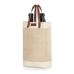 Buffalo Bills - Pinot Jute 2 Bottle Insulated Wine Bag