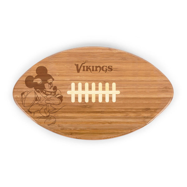 Minnesota Vikings Mickey Mouse - Touchdown! Football Cutting Board & Serving Tray