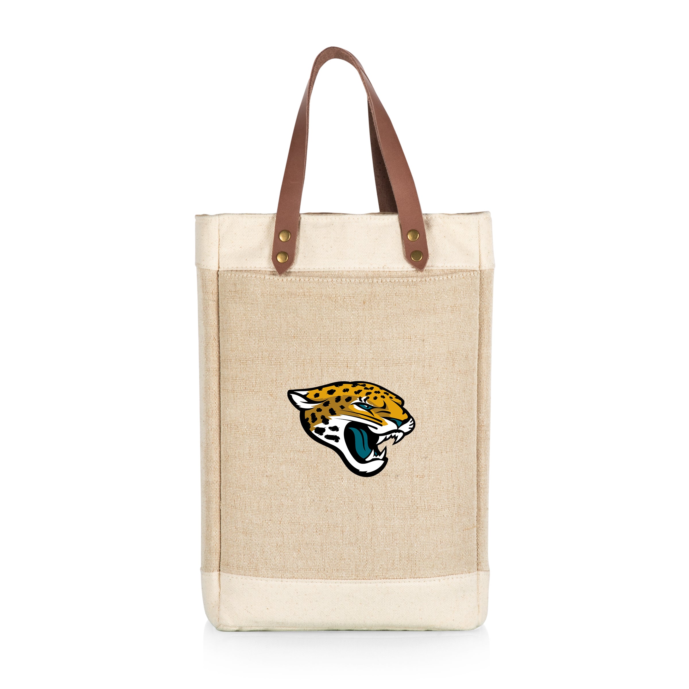 Jacksonville Jaguars - Pinot Jute 2 Bottle Insulated Wine Bag