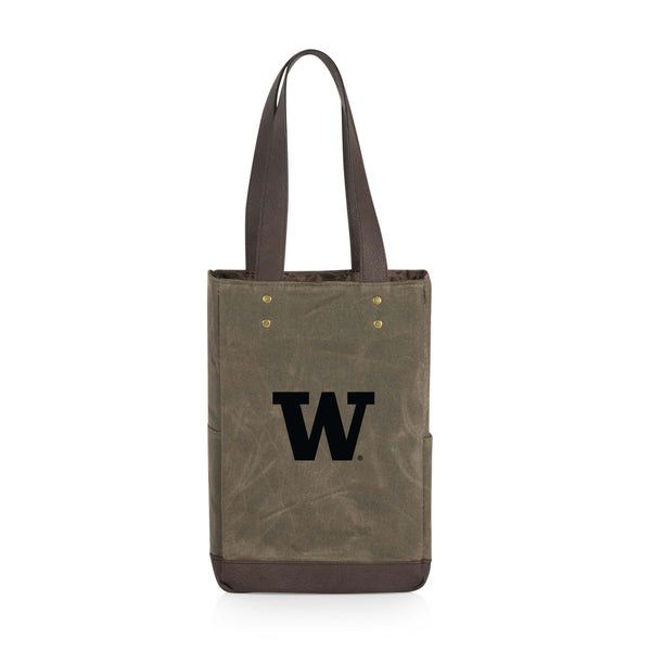 Washington Huskies - 2 Bottle Insulated Wine Cooler Bag