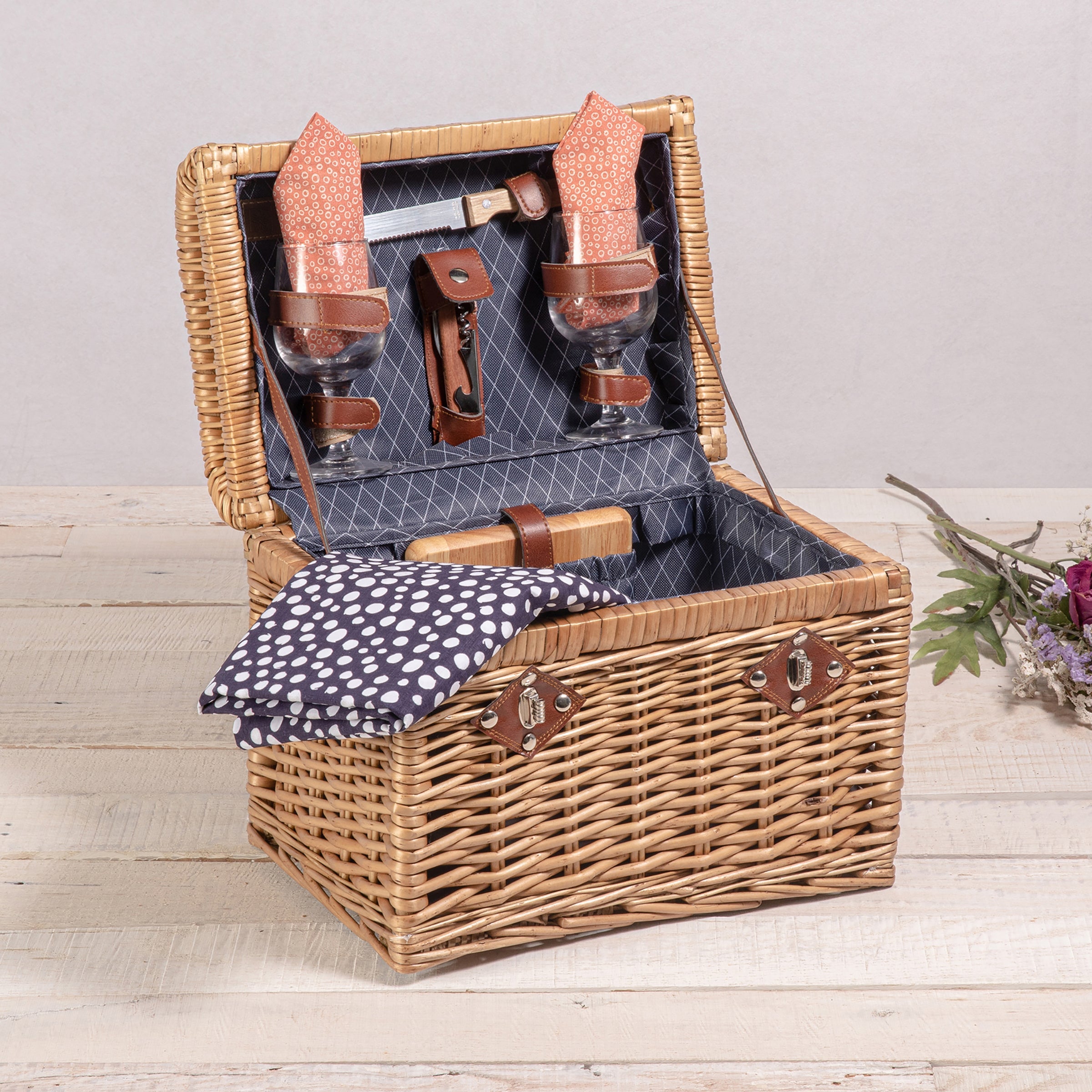 Napa Wine & Cheese Picnic Basket