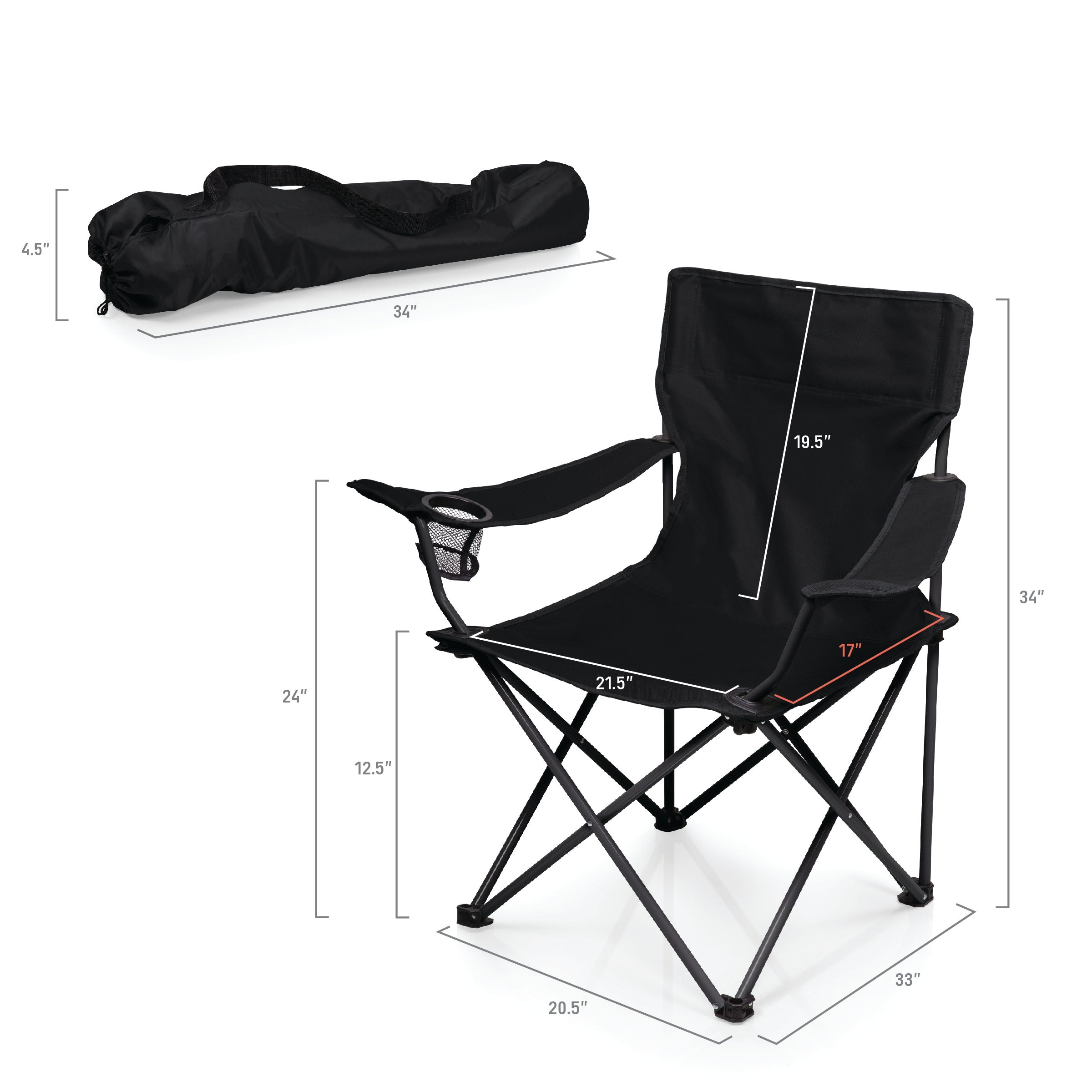 Toronto Blue Jays - PTZ Camp Chair