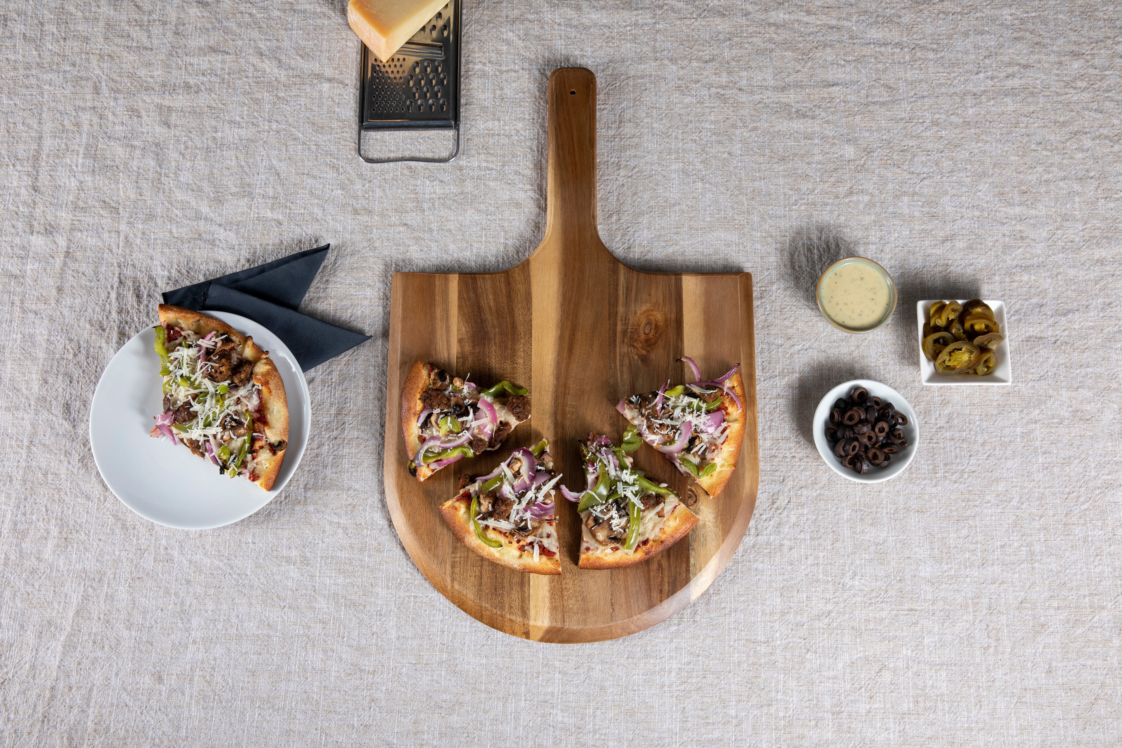 Texas Tech Red Raiders - Acacia Pizza Peel Serving Paddle