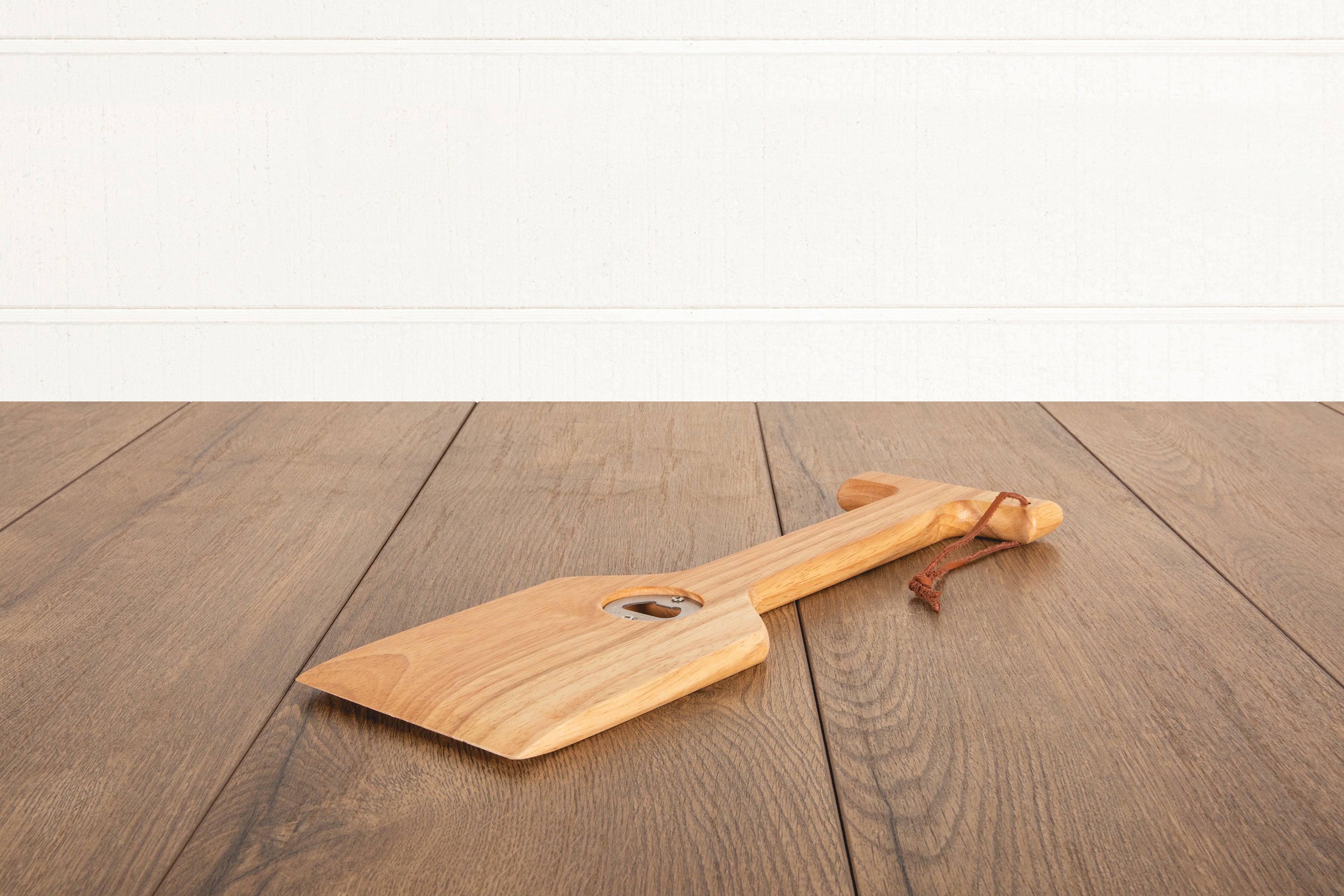 Syracuse Orange - Hardwood BBQ Grill Scraper with Bottle Opener