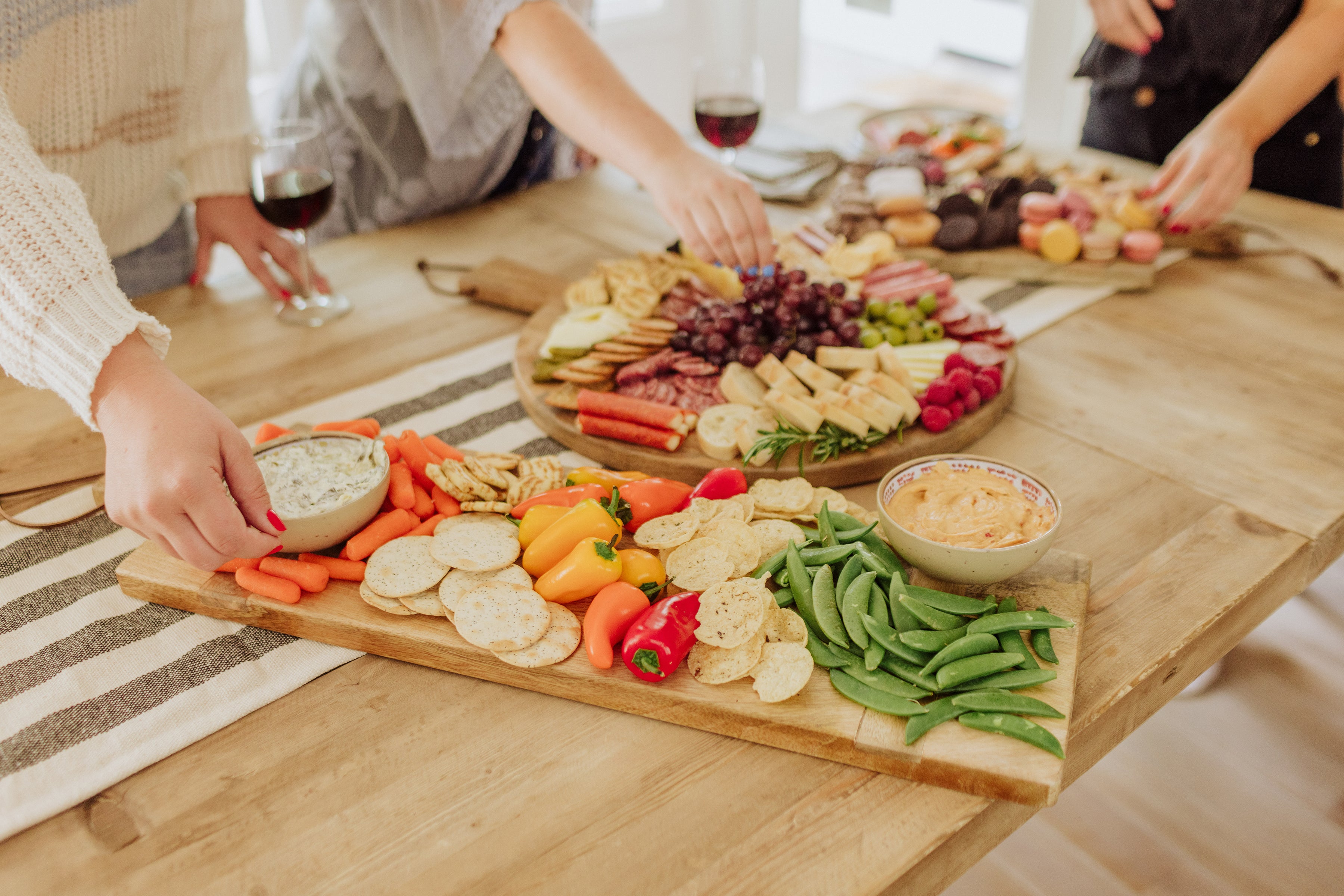 Ravi Rectangular Long Charcuterie Board