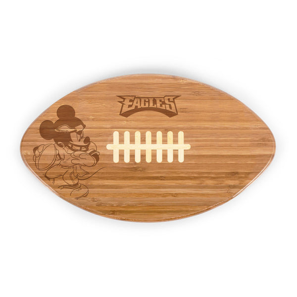 Philadelphia Eagles Mickey Mouse - Touchdown! Football Cutting Board & Serving Tray