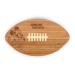 Carolina Panthers Mickey Mouse - Touchdown! Football Cutting Board & Serving Tray