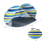 Beach Sayings Vacation Mode - Manta Portable Beach Tent