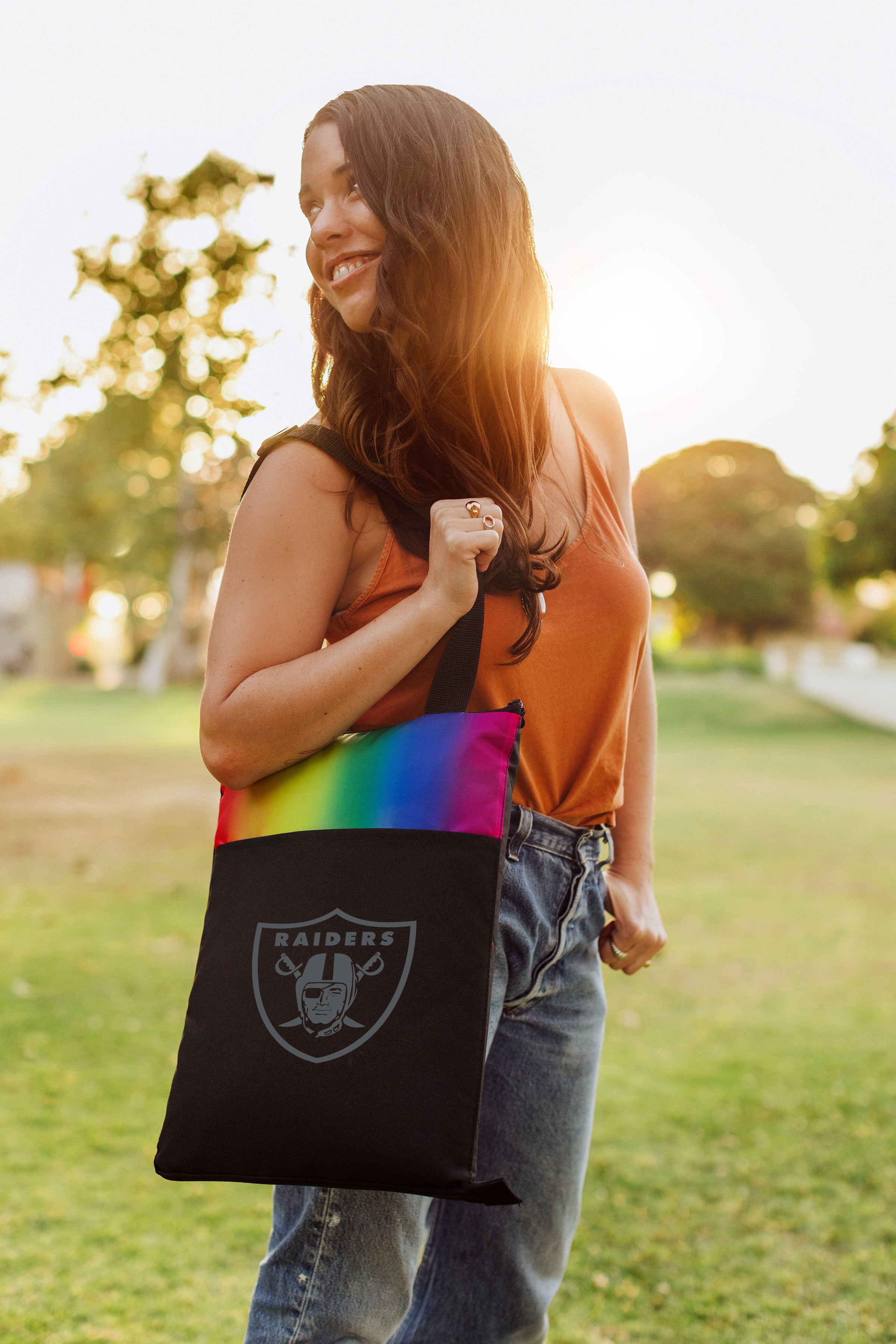 Las Vegas Raiders - Vista Outdoor Picnic Blanket & Tote