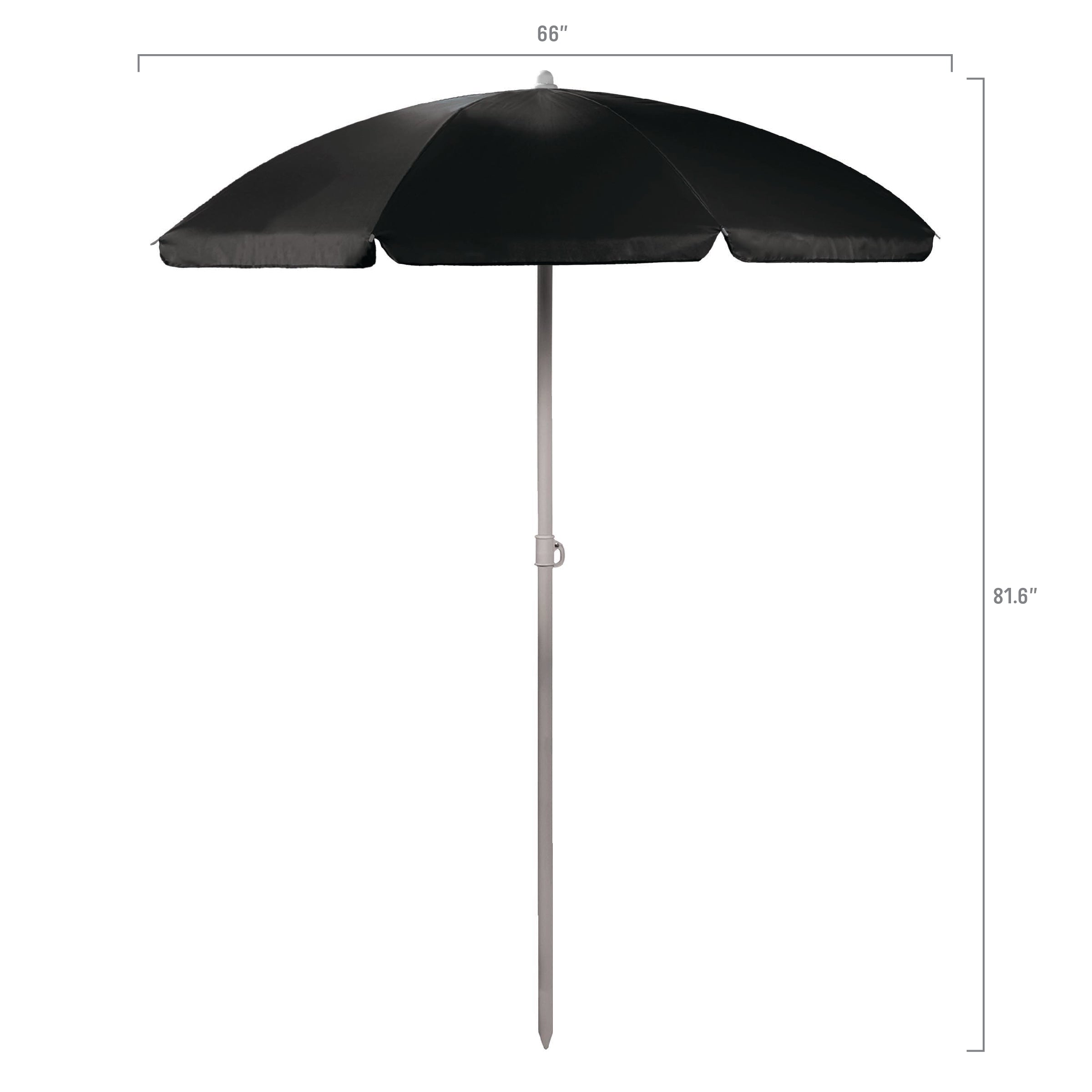 Purdue Boilermakers - 5.5 Ft. Portable Beach Umbrella