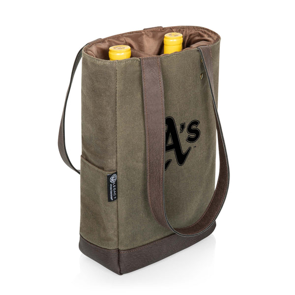 Oakland Athletics - 2 Bottle Insulated Wine Cooler Bag