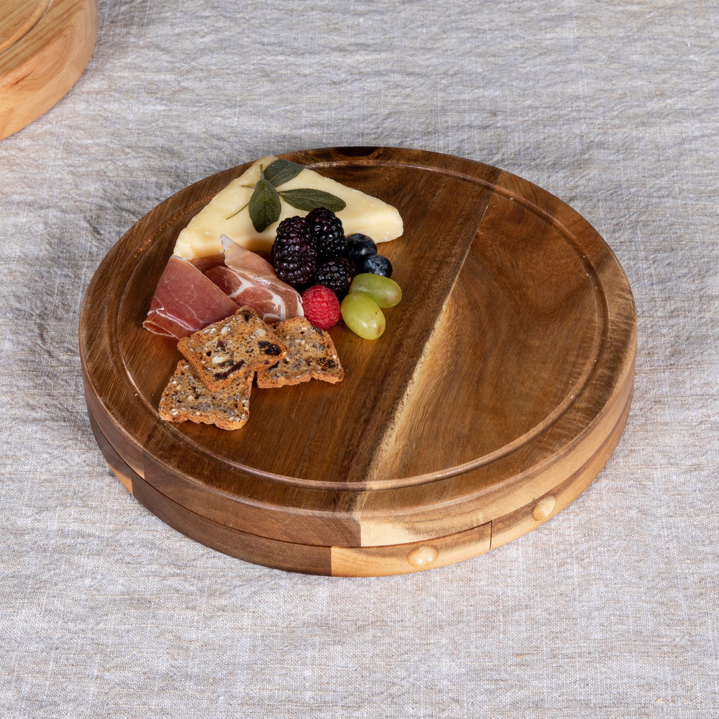 Acacia Circo Cheese Cutting Board & Tools Set