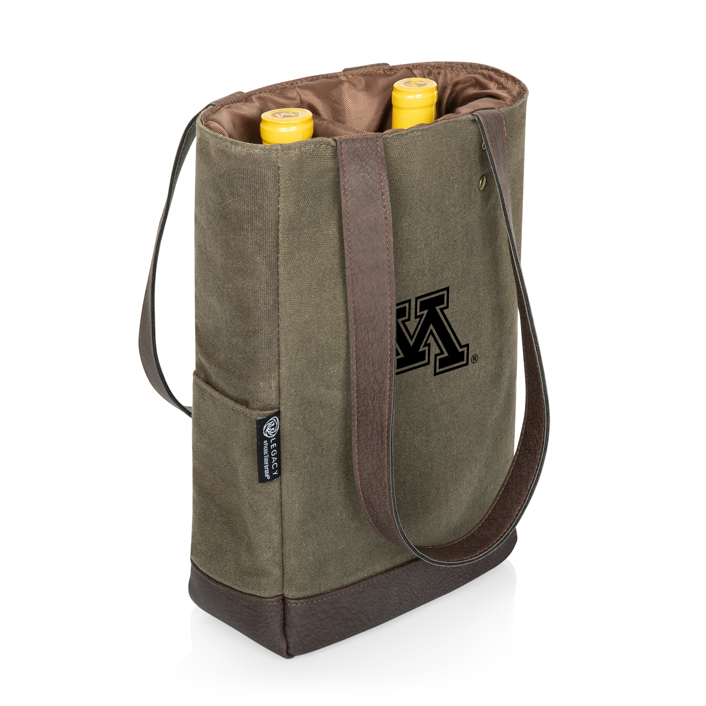 Minnesota Golden Gophers - 2 Bottle Insulated Wine Cooler Bag