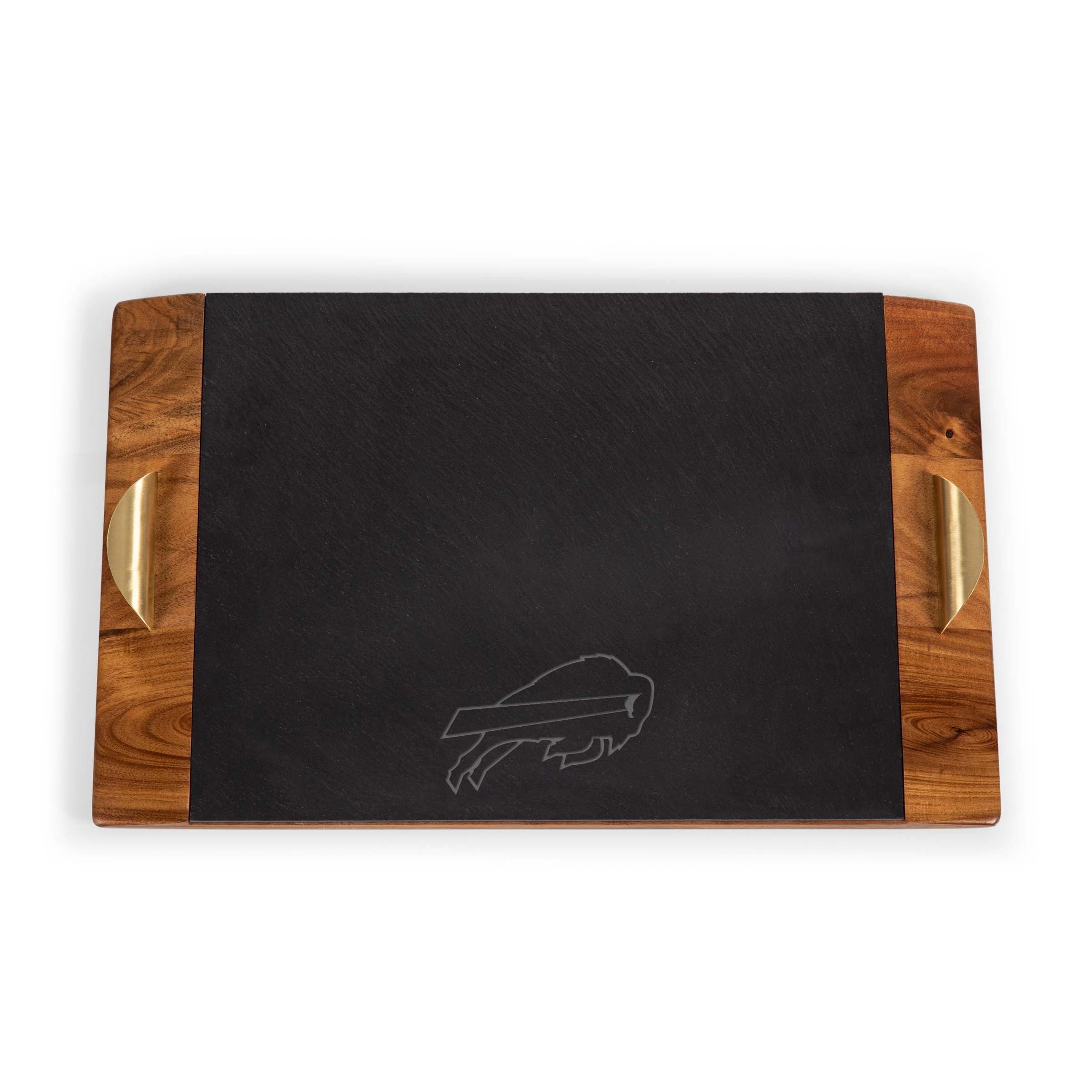 Buffalo Bills - Covina Acacia and Slate Serving Tray