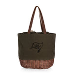 Tampa Bay Buccaneers - Coronado Canvas and Willow Basket Tote