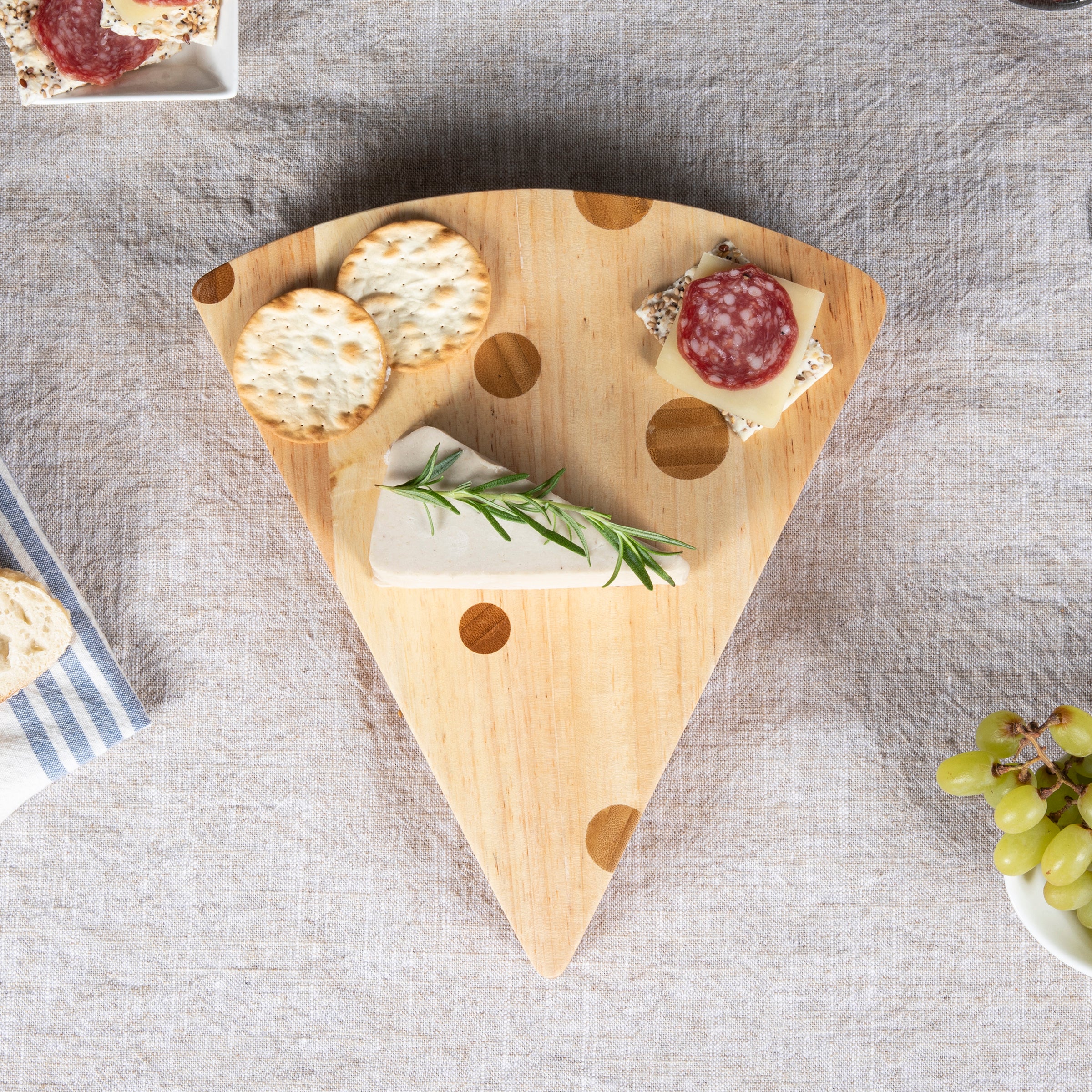 Swiss Cheese Cutting Board & Tools Set