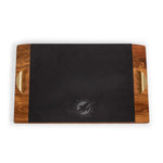 Miami Dolphins - Covina Acacia and Slate Serving Tray