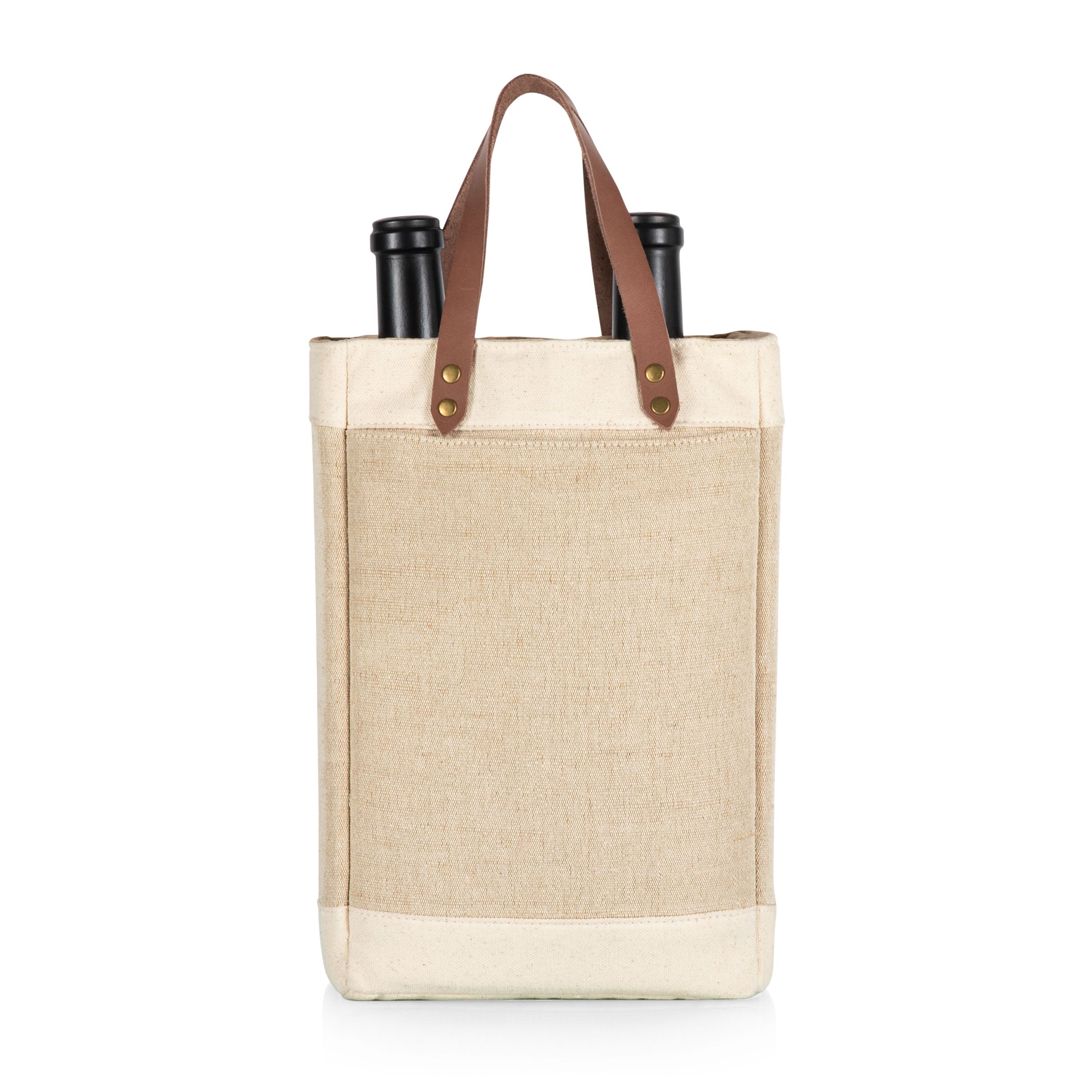 Pinot Jute 2 Bottle Insulated Wine Bag