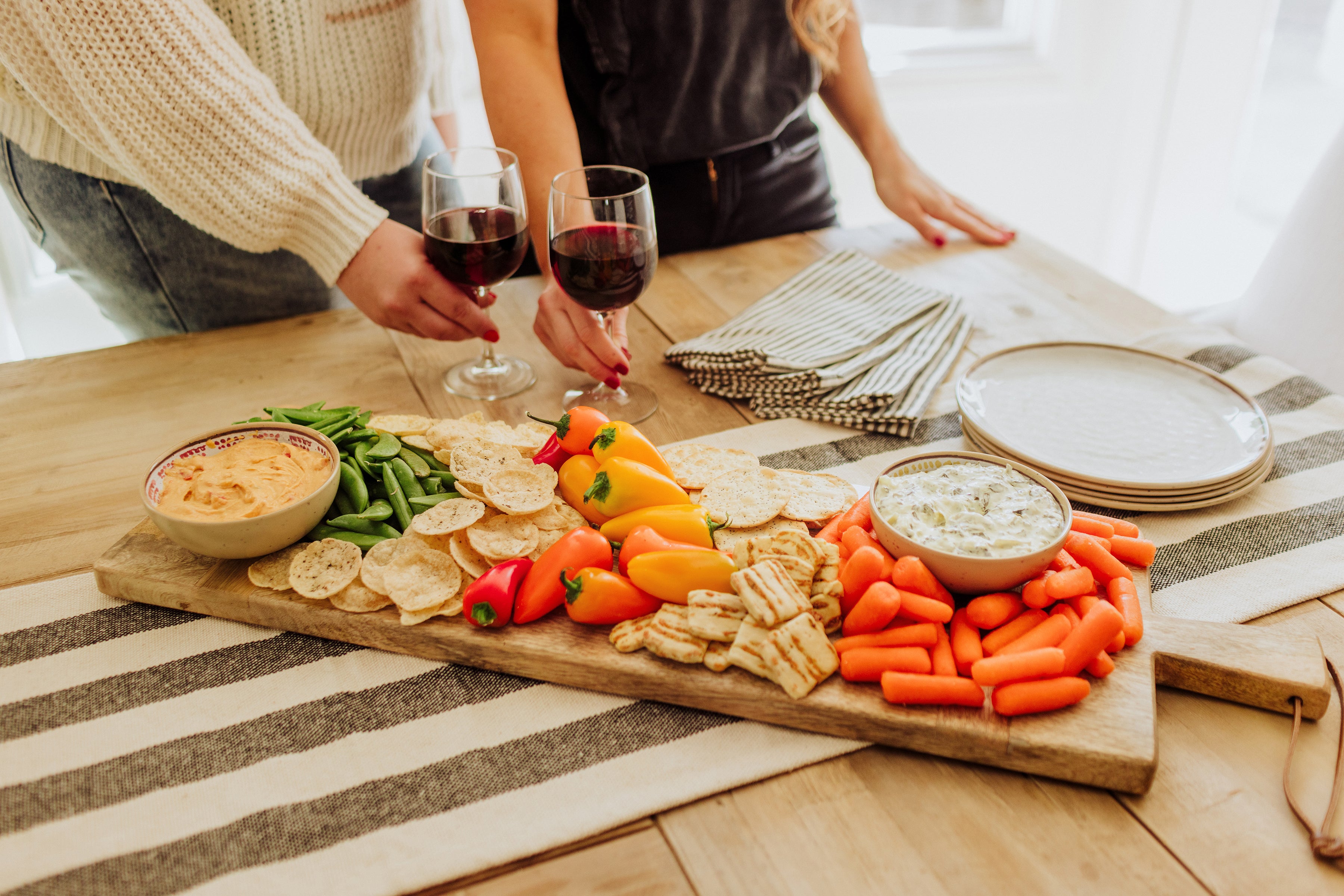 Ravi Rectangular Long Charcuterie Board