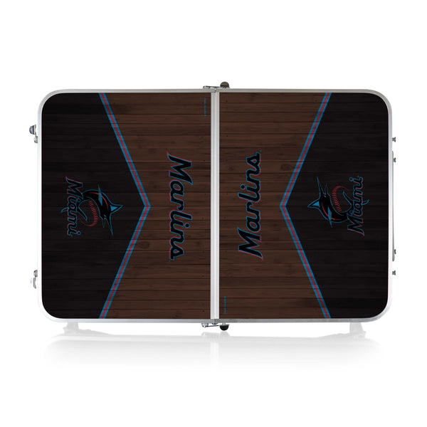 Miami Marlins - Concert Table Mini Portable Table