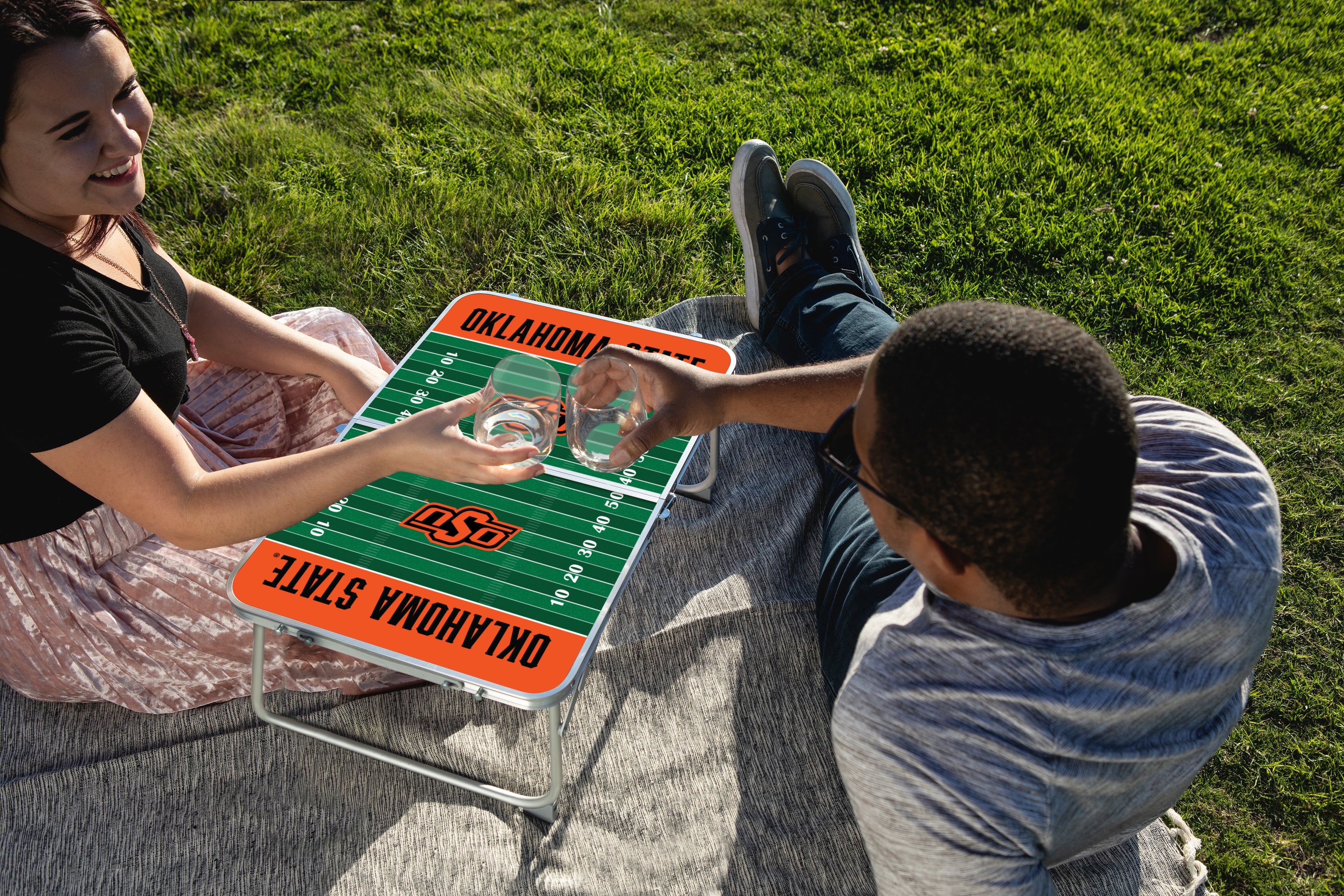 Oklahoma State Cowboys - Concert Table Mini Portable Table