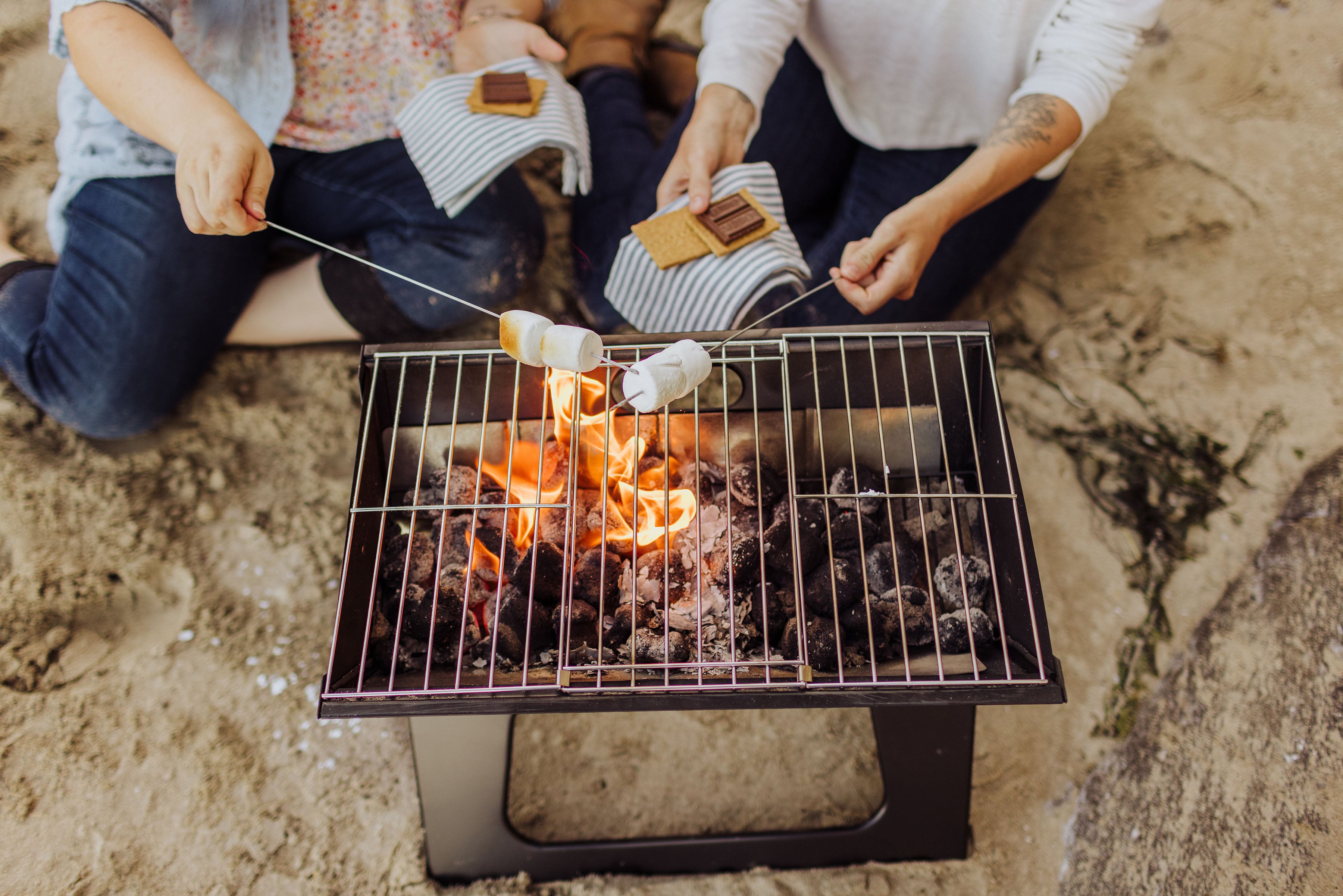 App State Mountaineers - X-Grill Portable Charcoal BBQ Grill