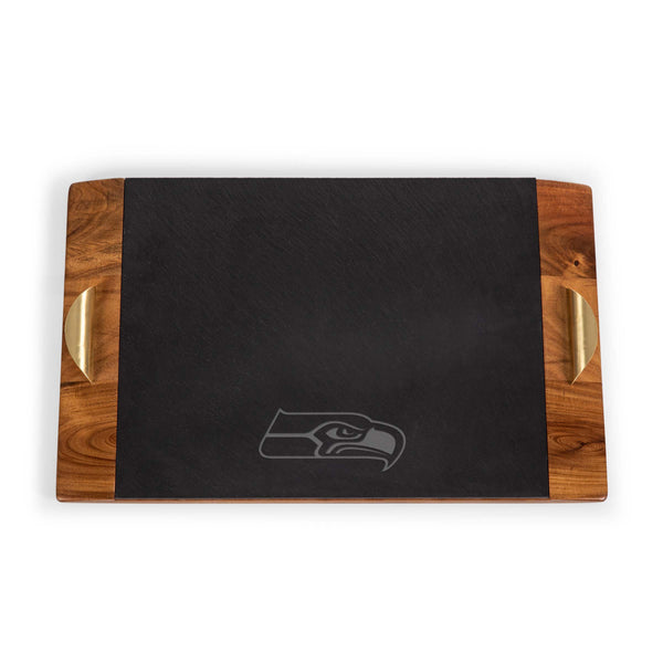 Seattle Seahawks - Covina Acacia and Slate Serving Tray