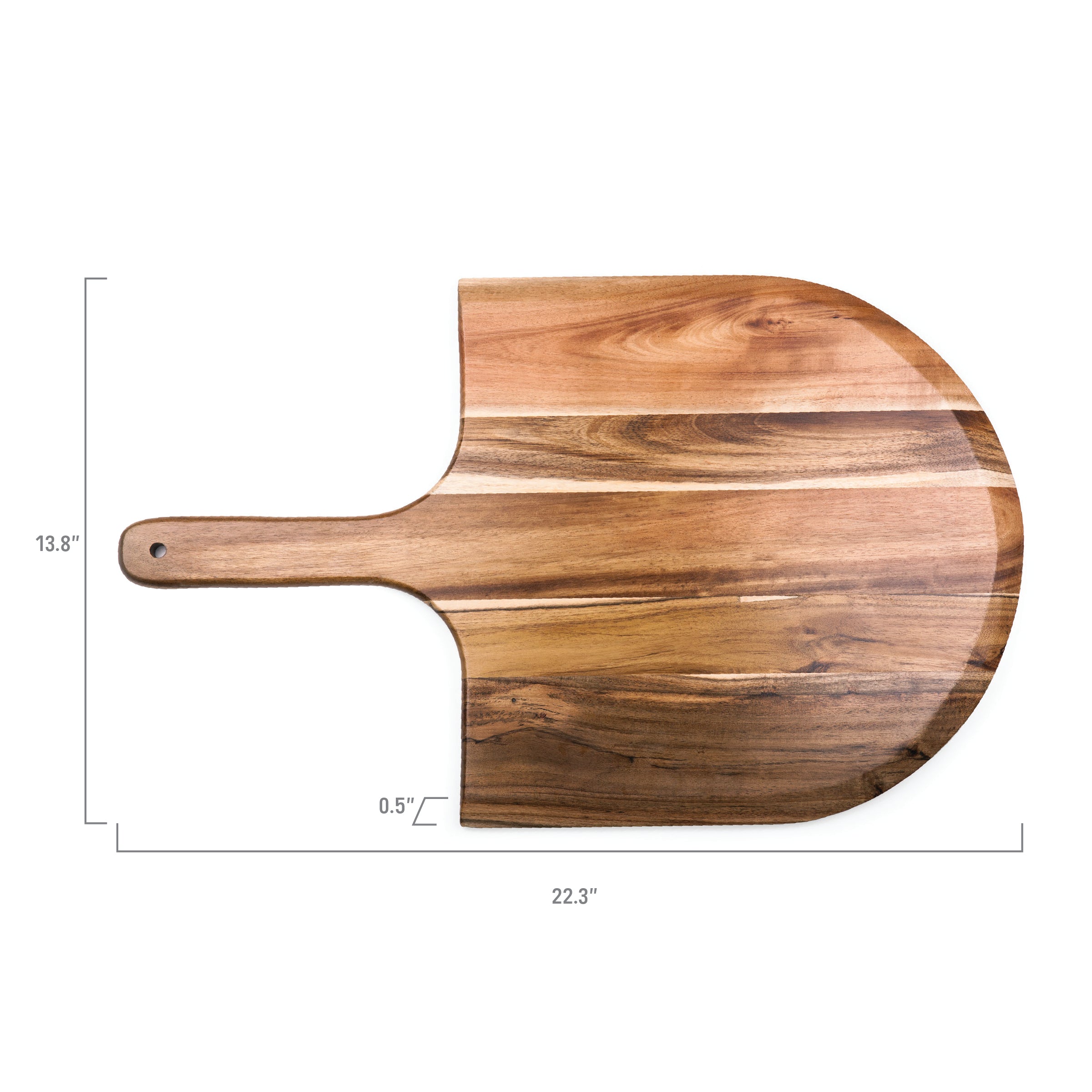 App State Mountaineers - Acacia Pizza Peel Serving Paddle