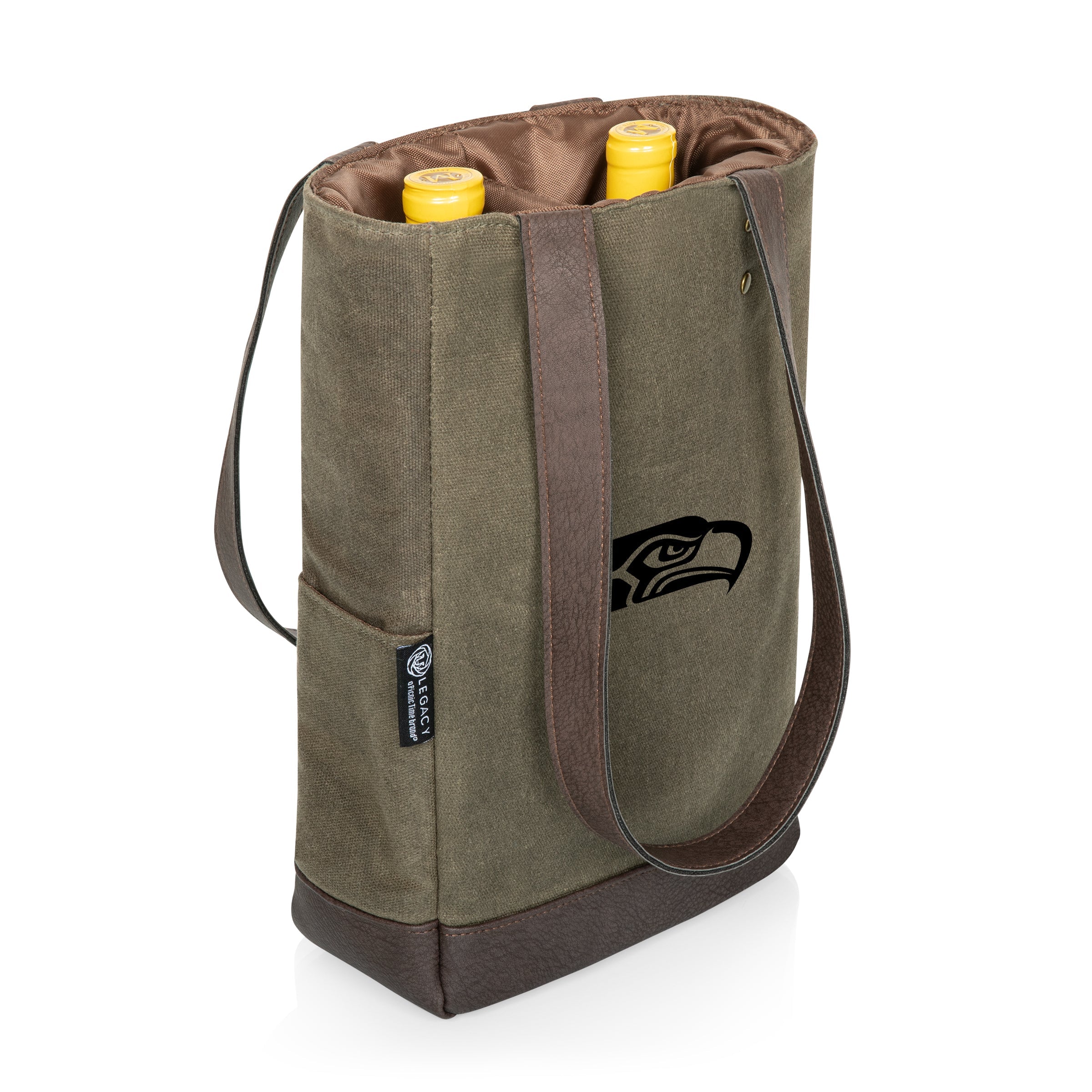 Seattle Seahawks - 2 Bottle Insulated Wine Cooler Bag