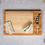 Icon Glass Top Cutting Board & Knife Set