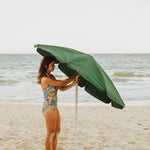 Oregon Ducks - 5.5 Ft. Portable Beach Umbrella