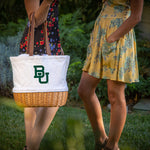 Baylor Bears - Coronado Canvas and Willow Basket Tote