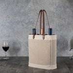 Pinot Jute 3 Bottle Insulated Wine Bag