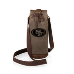 San Francisco 49ers - Waxed Canvas Wine Tote