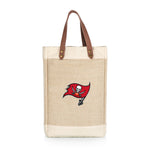 Tampa Bay Buccaneers - Pinot Jute 2 Bottle Insulated Wine Bag