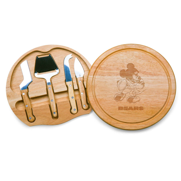 Chicago Bears Mickey Mouse - Circo Cheese Cutting Board & Tools Set