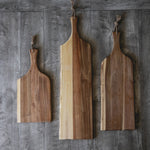 Set of 3 Artisan Serving Planks (18", 24", 30")