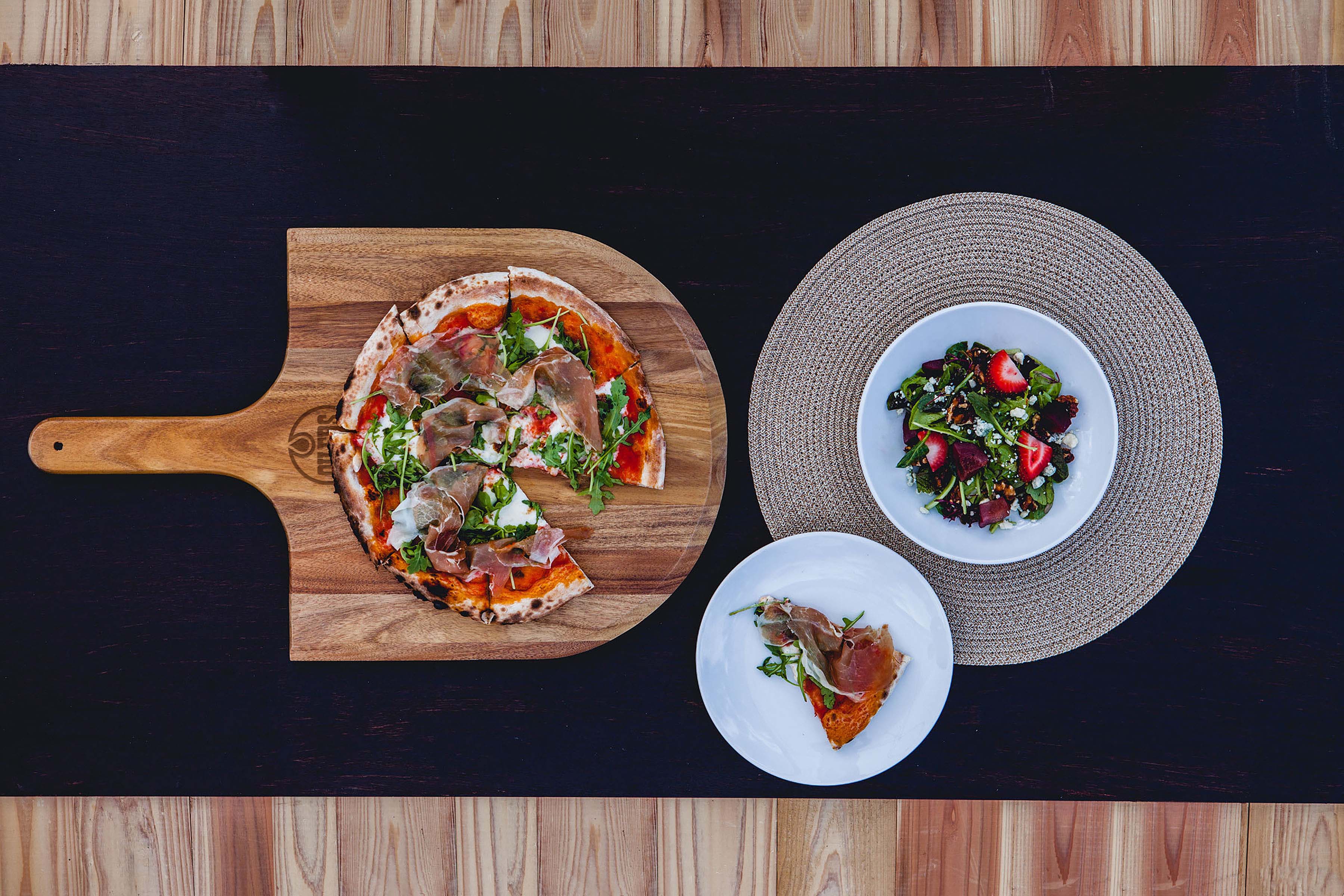 Edmonton Oilers - Acacia Pizza Peel Serving Paddle