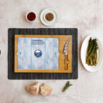 Buffalo Sabres Hockey Rink - Icon Glass Top Cutting Board & Knife Set