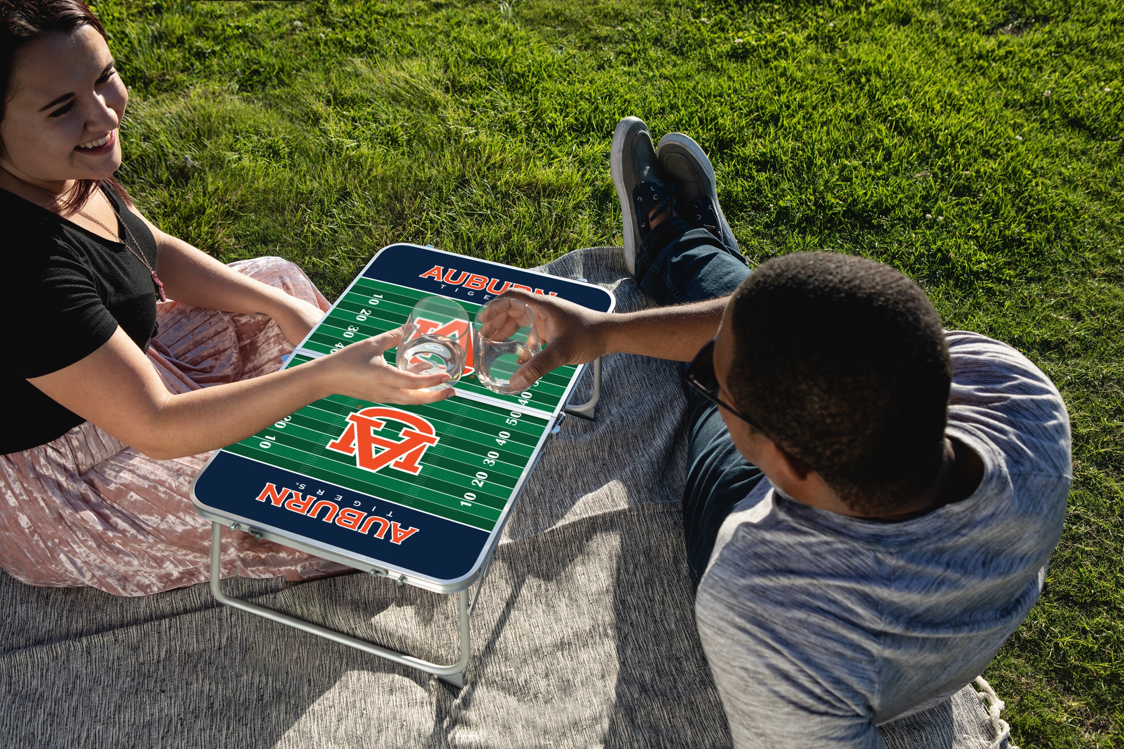 Auburn Tigers - Concert Table Mini Portable Table